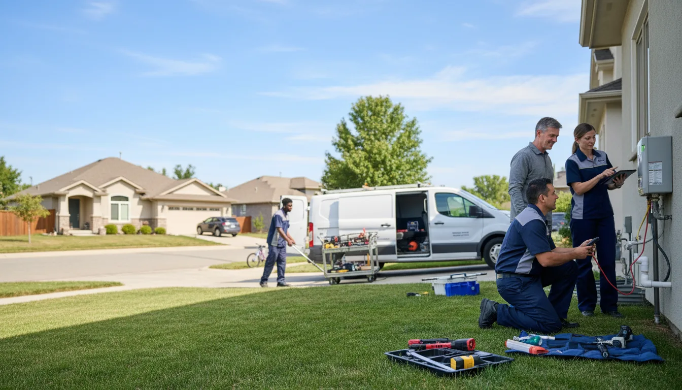 Tankless water heater service in Walnut, CA